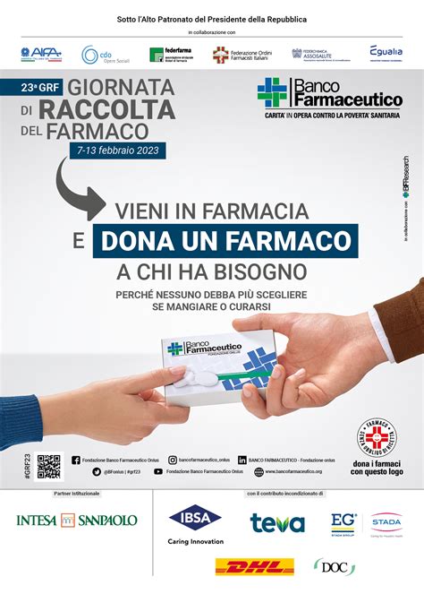 Torna La Giornata Di Raccolta Del Farmaco Dal 7 Al 13 Febbraio Trmtv