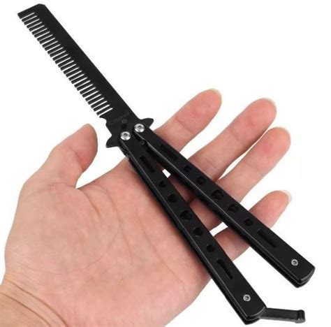 Pente Butterfly Treino Faca Canivete Balisong R 22 00 Em Mercado Livre