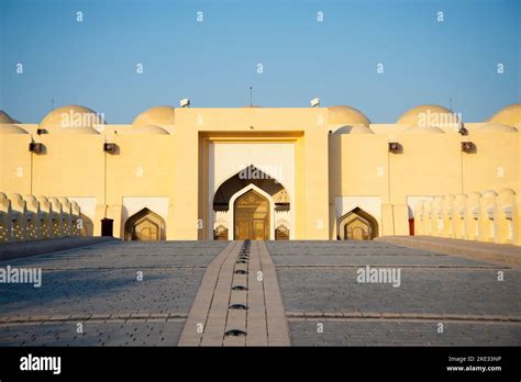 Imam Muhammad Bin Abdul Wahhab Mosque Doha Qatar Stock Photo Alamy