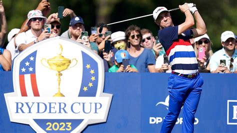 2023 Ryder Cup Friday Pairings And Matchups Start Times