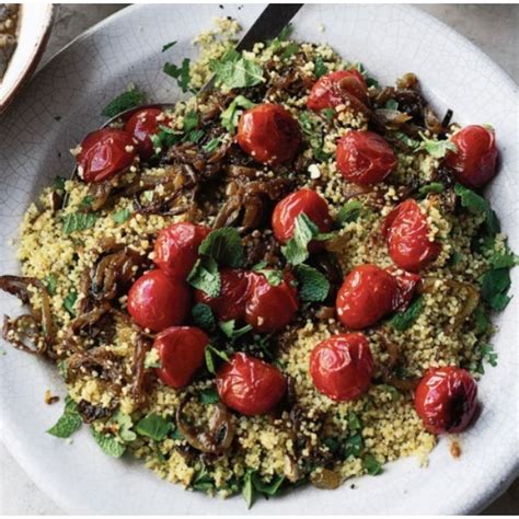 Ottolenghi S Couscous Cherry Tomato Herb Salad Recipe On Food Herb