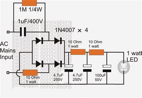 Simple Led Driver Circuit Diagrams - Circuit Diagram