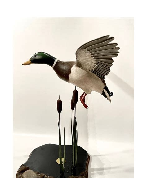 Realistic Wood Carving of a Wood Duck Decoy - Etsy