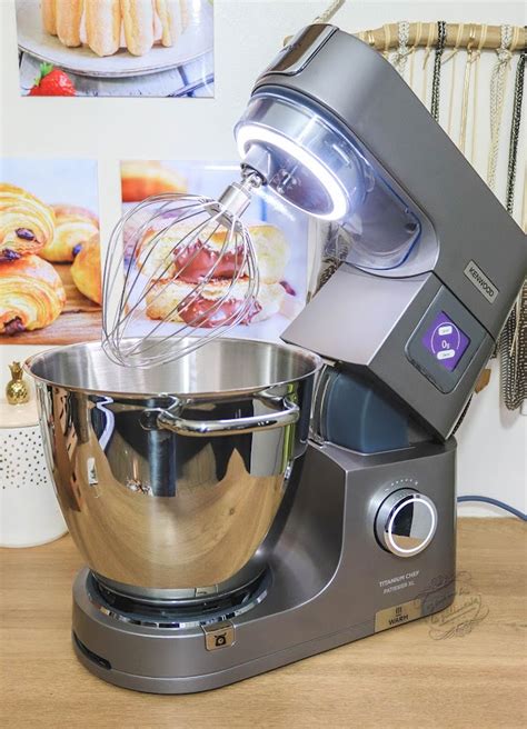 Test du robot pâtissier Kenwood Titanium Chef Pâtissier Il était une