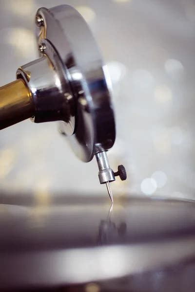 Turntable needle from a phonograph Stock Photo by ©sabinoparente 123697538