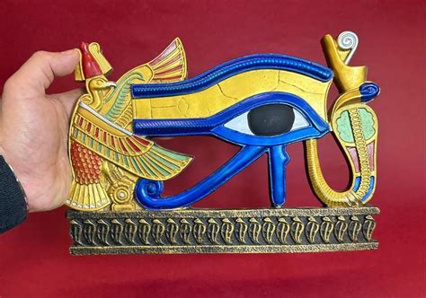 Eye Of Horus Wedjat Wall Painting In Ancient Egypt The Most Important