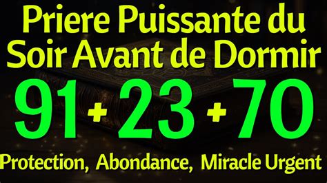 Une Pri Re Puissante Du Soir Versets Bibliques Pour Un Sommeil