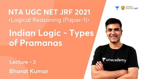 Indian Logic Types Of Pramanas Logical Reasoning With PYQs NTA