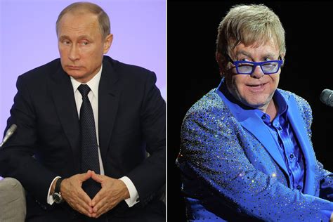 Putin Calls Elton John For Real This Time And Offers Meeting On Gay