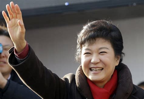 South Koreas First Female President Takes Office