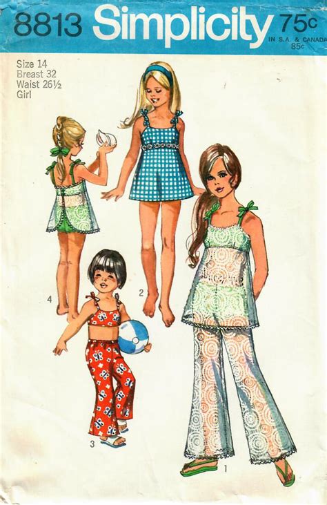 Two Piece Bathing Suit Pattern Etsy