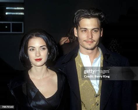 369 Winona Ryder Johnny Depp Photos & High Res Pictures - Getty Images