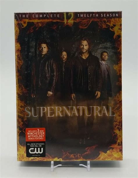 Supernatural Complete 12th Season 12 DVD Set Brand New Sealed In Box CW