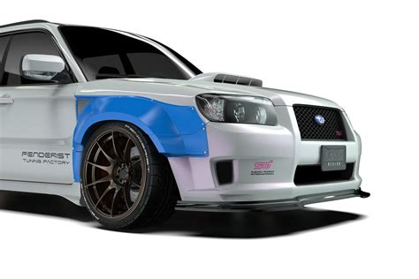 Fenderist Spec S Fender Flares Set Wide Body Kit Ver Subaru