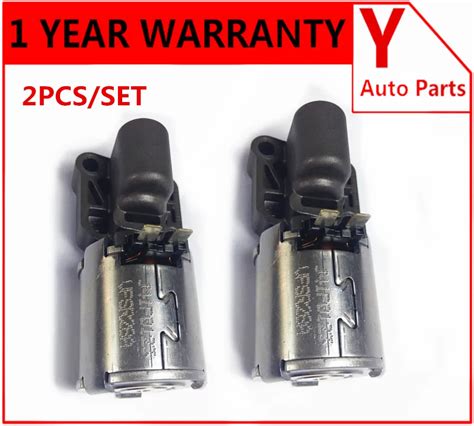 SENINSO 2PCS Genuine Automatic Transmission Solenoid DSG 02E 6 Speed