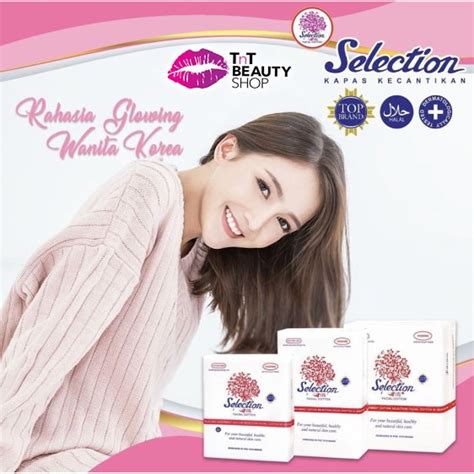 Jual Kapas Selection Facial Cotton Round Kapas Tipis Toner Pembersih