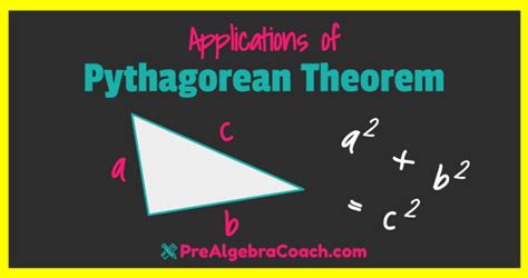 Applications of the Pythagorean Theorem ⋆ PreAlgebraCoach.com