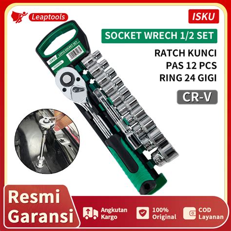 Jual Isku Kunci Sok Shock Set 12pcs Kunci Torsi Gagangk Unci Sok Rachet