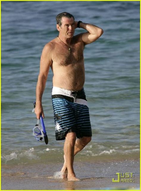 Pierce Brosnan Is Shirtless Wife In Bikini Photo 862921 Photos