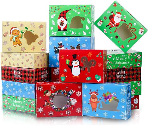 Amazon Cholemy Pack Christmas Treat Gift Boxes Holiday Xmas