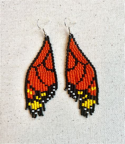 Monarch Butterfly Earrings - Etsy