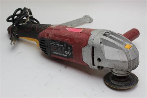 Chicago Electric 9 Heavy Duty Angle Grinder Property Room