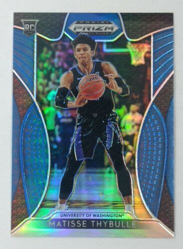 2019 Panini Prizm Draft Picks Blue Matisse Thybulle Rookie RC 85