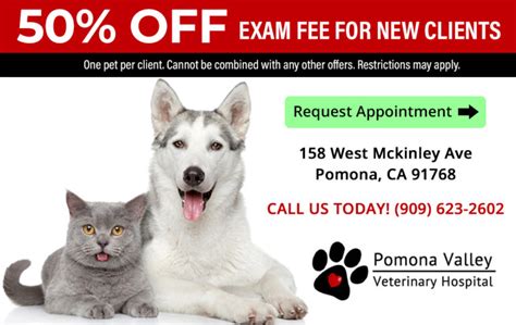 New Clients in Pomona, CA - Pomona Valley Veterinary Hospital