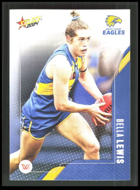 Afl 2024 Select West Coast Eagles Bella Lewis 229 Card Cb 1 4 A 23 2