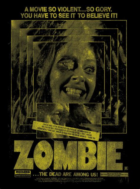 Fright Rags Celebrates Years Of Lucio Fulcis Zombie Lucio Fulci