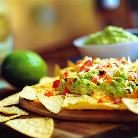 Premium Photo | Delicious mexican nachos cheesy texmex nachos with ...