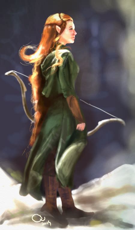 Tauriel Fanart By Villobuda On Deviantart