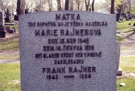 Marie Mary Beznoska Rajnerova 1842 1919 Find A Grave Memorial