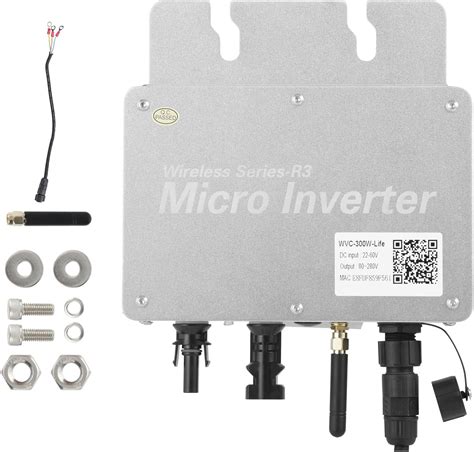 Jadeshay Micro Inversor Para 1 Panele Solares 300W Microinversor MPPT