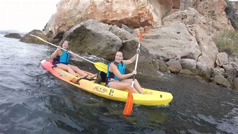 Kayak Playa Burriana Nerja Malaga Youtube