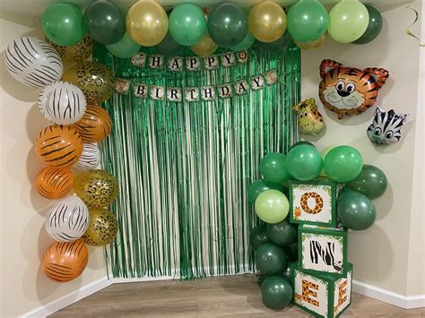 Wild One: A Jungle Themed 1st Birthday Party - We Like To Party Plan