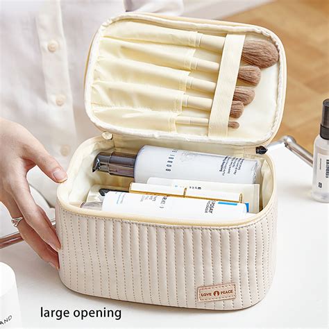 Trending Makeup 2024 Fresh And Sweet Open Cover Cake Makeup Bag Solid