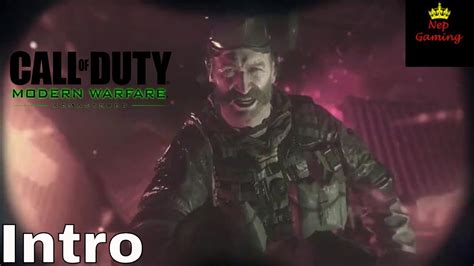 Call of Duty Modern Warfare Remastered 2019 Intro Walkthrough Gameplay ...