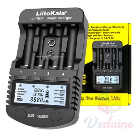 chargeurs liitokala lii nd4