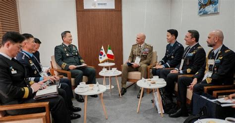 SEGREDIFESA Una Delegazione Partecipa Al Seoul Aerospace Defense