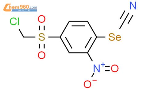 61496 98 8 Selenocyanic Acid 4 Chloromethyl Sulfonyl 2 Nitrophenyl