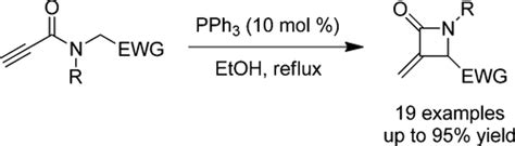 Synthesis Of Methylene Lactams Via Pph Catalyzed Umpolung