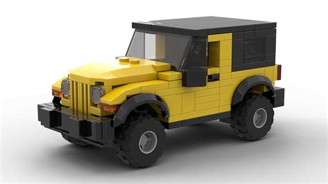 Jeep Wrangler Tj Lego® Moc Instructions