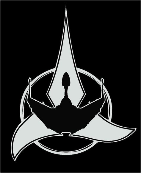 Star trek klingon insignia stencil – Artofit