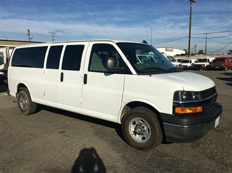 2018 Chevrolet Express 3500 Extended 15 Passenger Van Lt 319651 - New ...