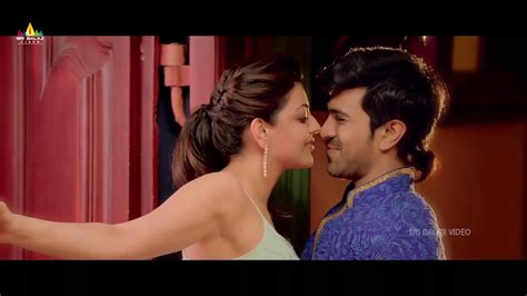 Kajal Agarwal With Ram Charan 30sec Kissing Scense For Whatsapp Youtube