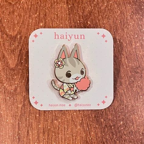 Acnh Summer Festival Hard Enamel Pins Animal Crossing New Horizons Etsy