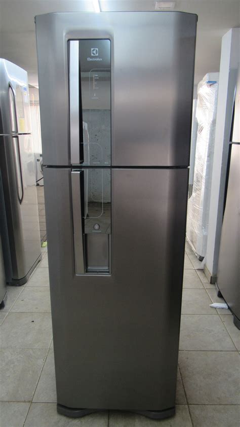 Refrigerador Electrolux Dw X Frost Free Duplex Litros Painel Blue