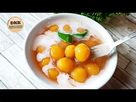 Cara Membuat Bubur Candil Ubi Jalar Orange Youtube