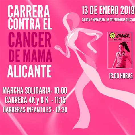 Carrera Contra El Cancer De Mama Alicante